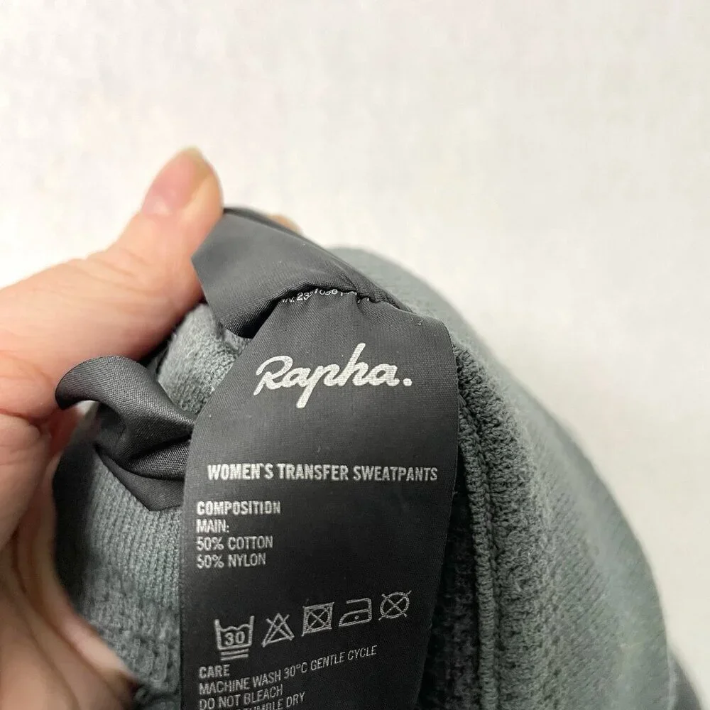 Rapha Pro Team Transfer Knit Sweatpants Tapered Jogger Thermal Teal Mens size XS